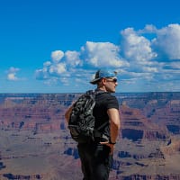 Dustin at Grand Canyon National Park