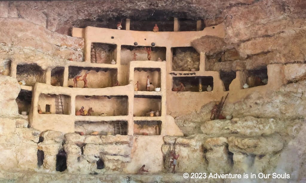 Model of Montezuma Castle NM