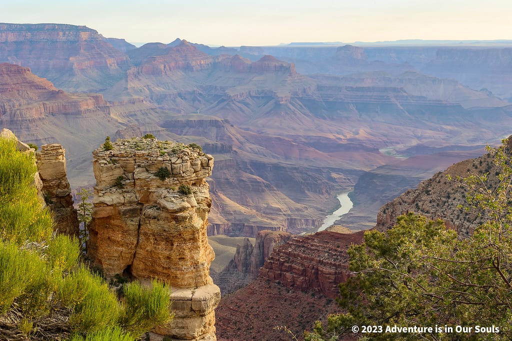 Grand View Point at Grand Canyon National Park