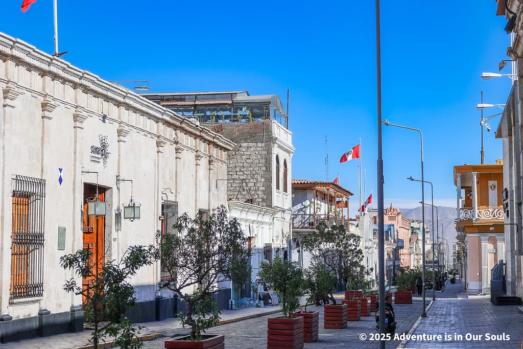 Arequipa Peru - Plaza San Francisco