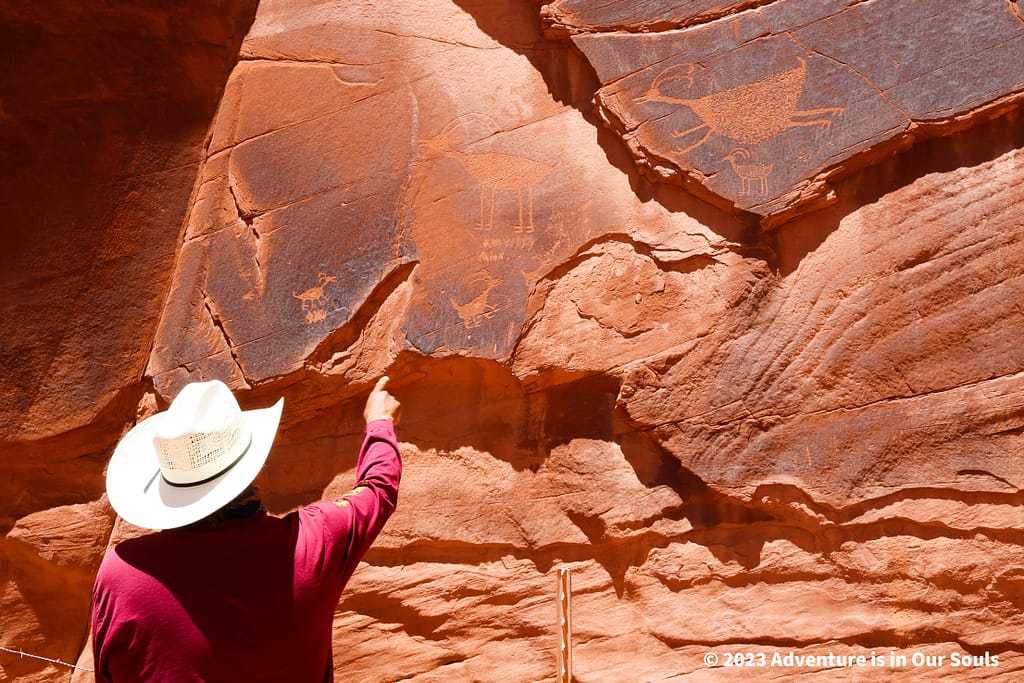 Monument Valley Petroglyphs