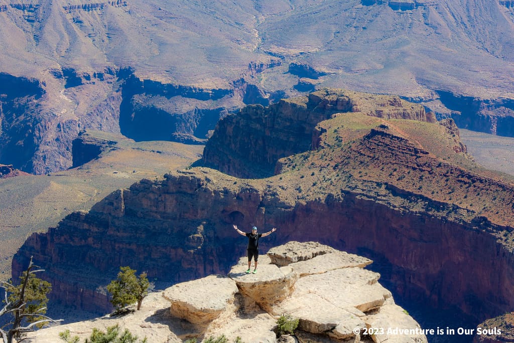 Dustin at Mather Point Grand Canyon National Park