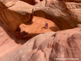 Sand Dune Arch - Arches National Park
