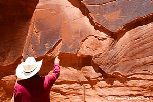 Monument Valley Petroglyphs