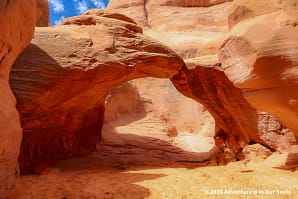 Sand Dune Arch - Arches National Park