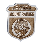 Mt Rainier Junior Ranger Badge