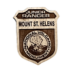 Mount St. Helens Junior Ranger Badge