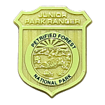 Petrified Forest Junior Ranger Badge