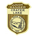 Crater Lake NP Junior Ranger Badge