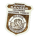 Coconino National Forest Junior Ranger Badge