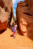 Sand Dune Arch - Arches National Park
