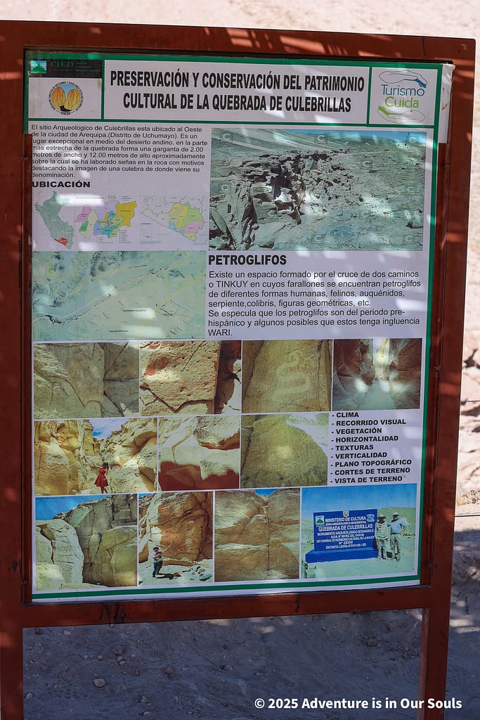 Arequipa Peru - Quebrada de Culebrillas