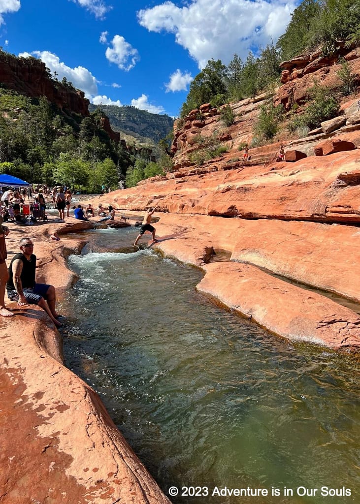 Slide Rock State Park in Sedona, Arizona