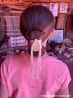 Hair Tying - Monument Valley