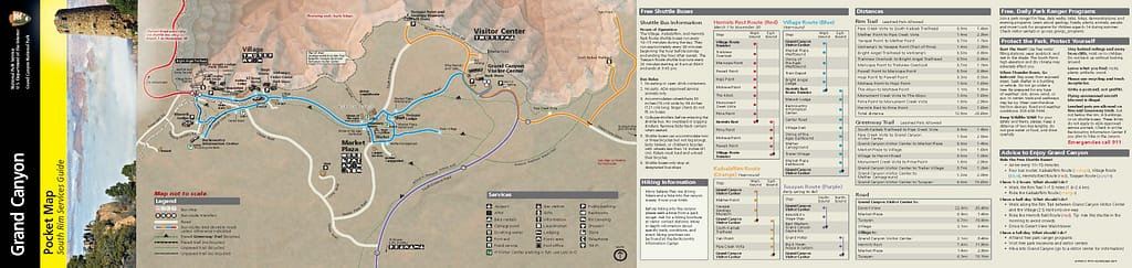 Grand Canyon Map