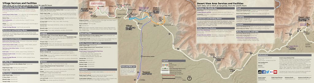 Grand Canyon Map