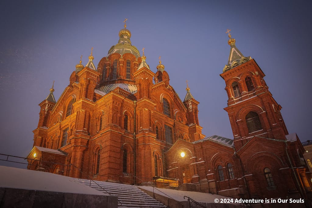 Russian Cathedral Helsinki Finland