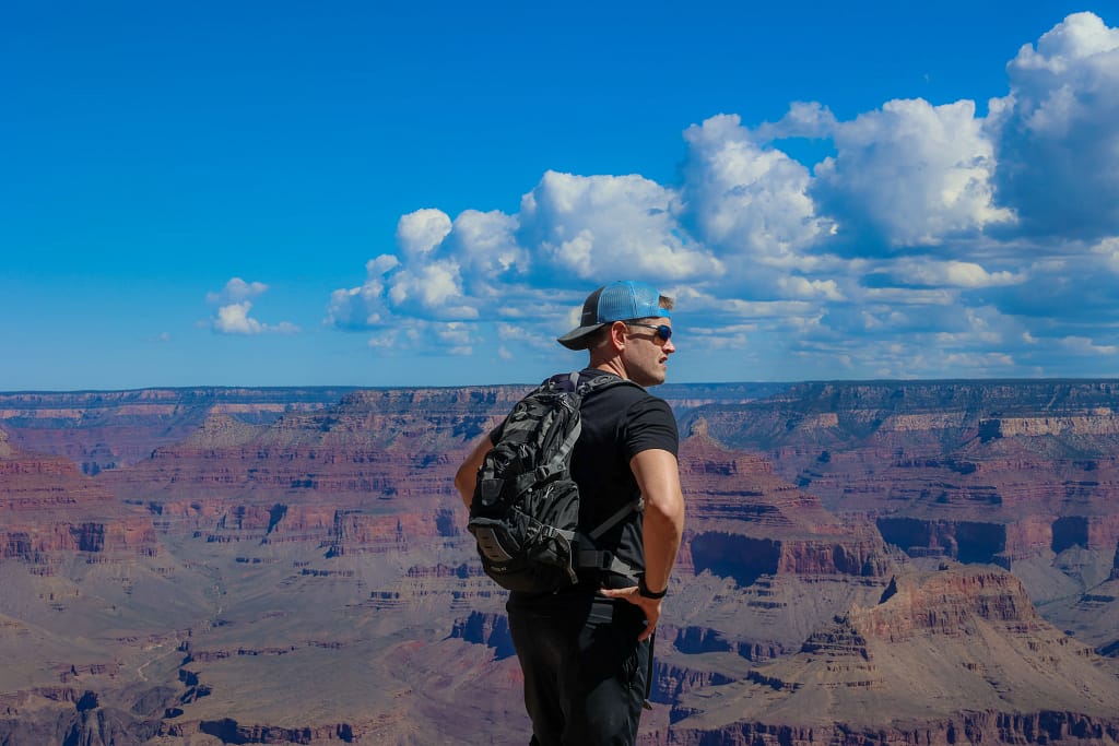 Dustin at Grand Canyon National Park