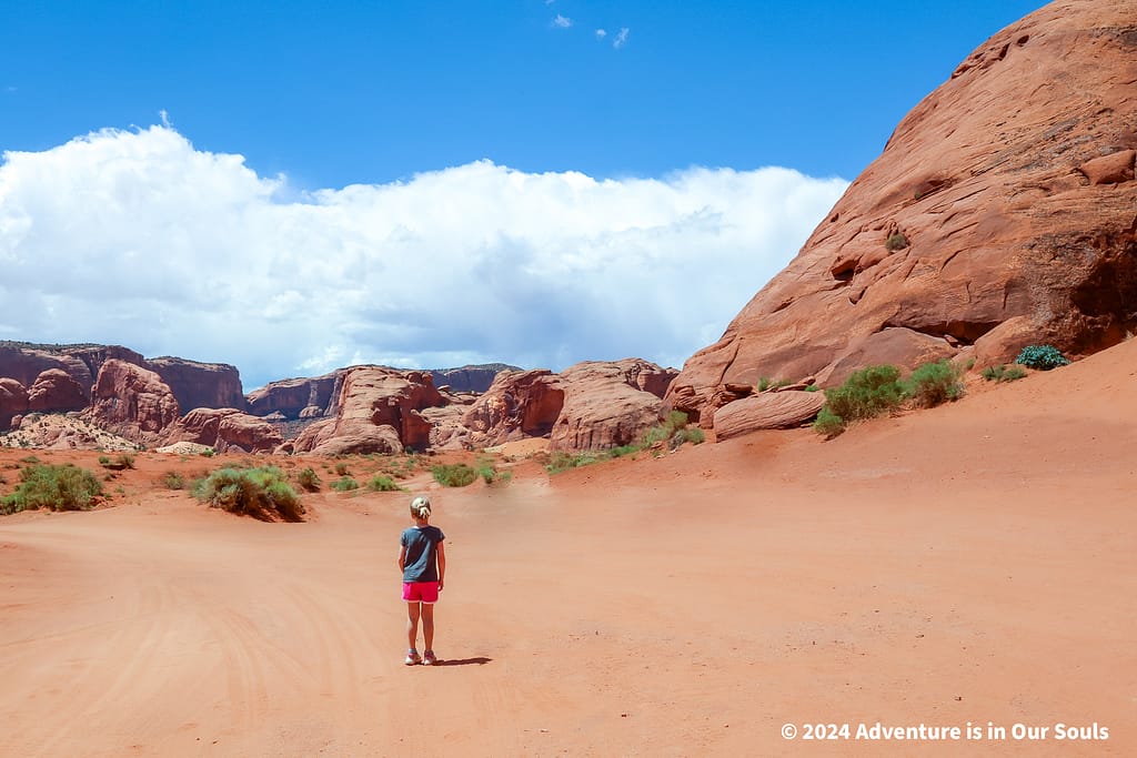 Moccasin Arch - Monument Valley