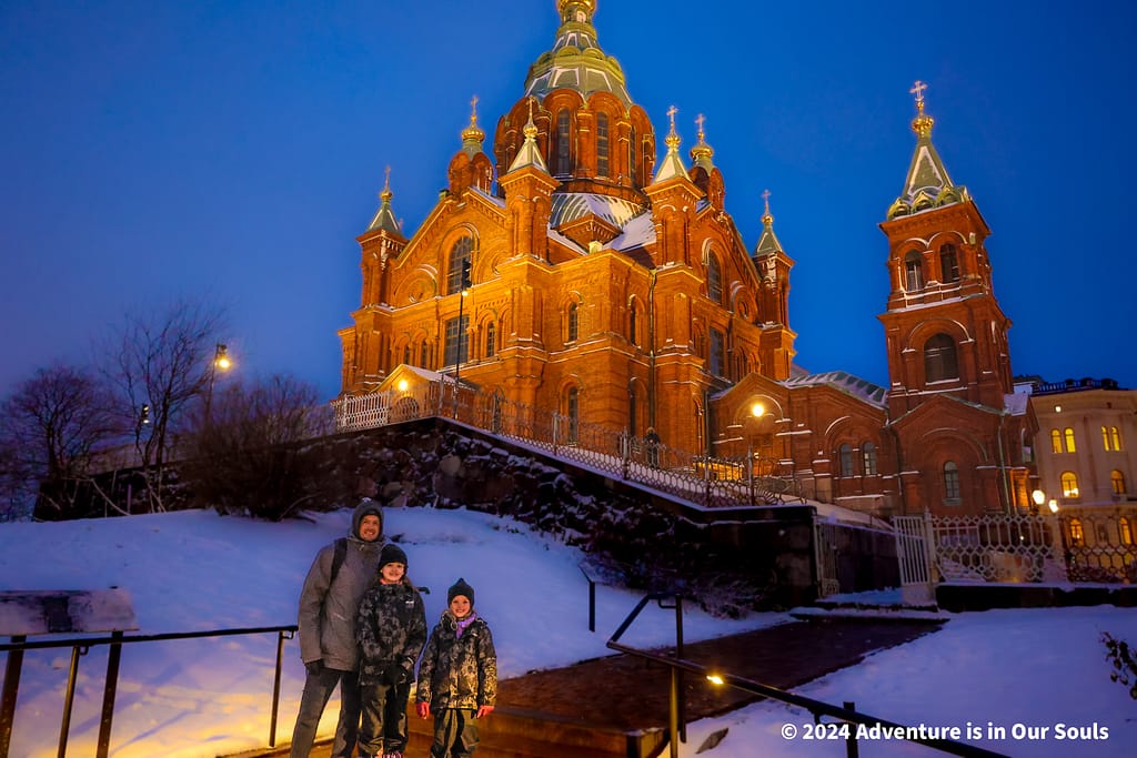 Russian Cathedral Helsinki Finland