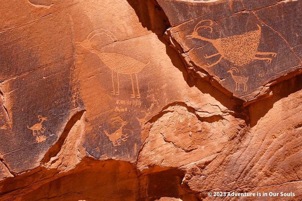 Monument Valley Petroglyphs