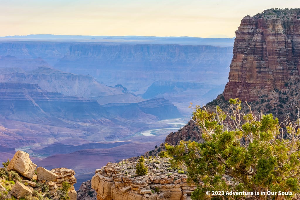 Grand View Point at Grand Canyon National Park