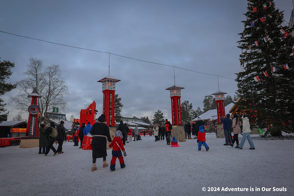 Central Square - Santa Claus Village Finland