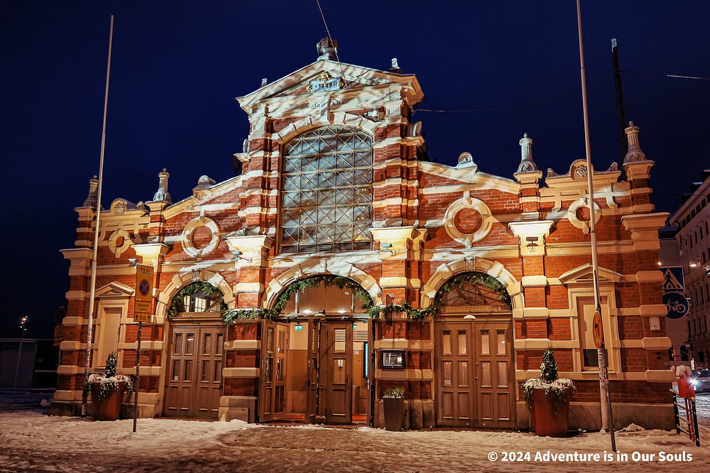 Old Market Hall Helsinki Finland