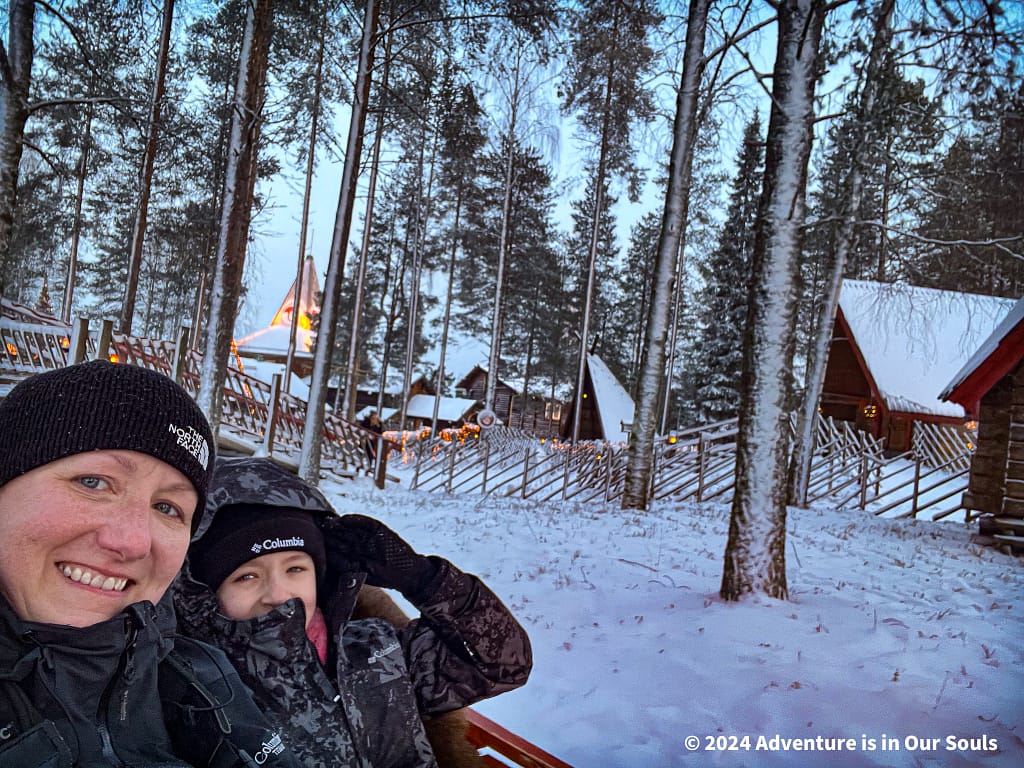 Reindeer Santa Claus Village Finland