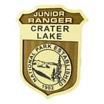 Crater Lake NP Junior Ranger Badge
