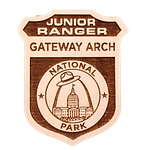 Gateway Arch Jr Ranger Badge