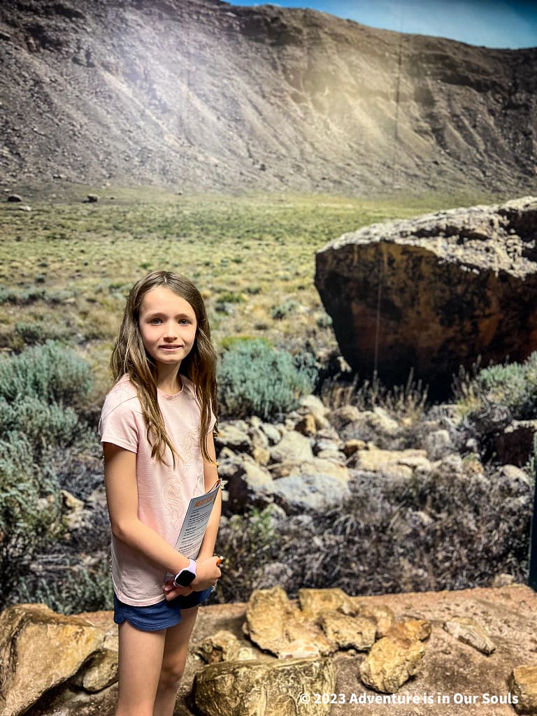 Buttercup at Meteor Crater Natural Landmark