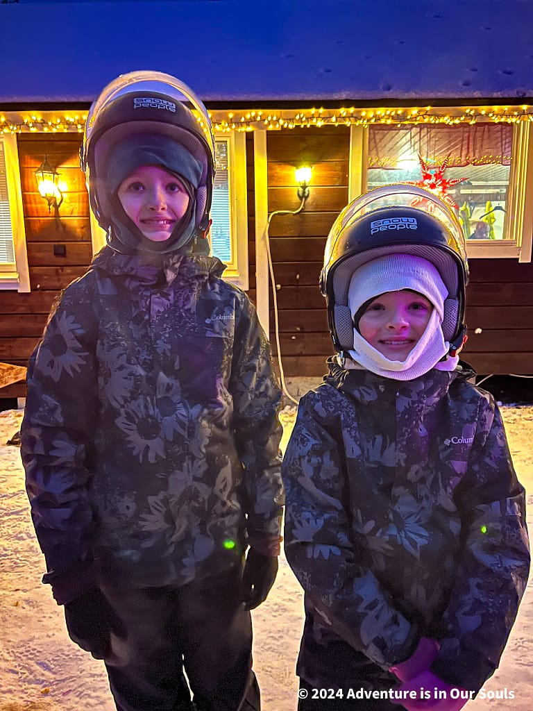 Snowmobile - Santa Claus Village Finland