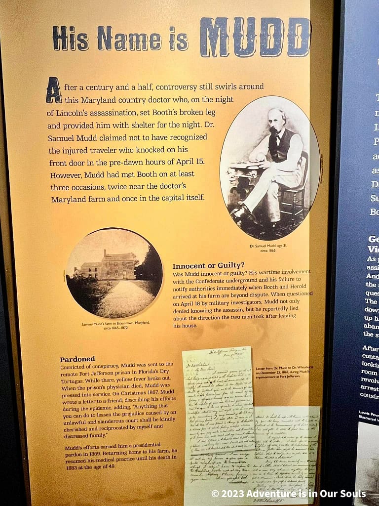 Aftermath Exhibit at Ford's Theater - Washington DC